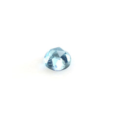 LONDON BLUE TOPAZ ROSE CUT ROUND CAB 2MM 0.05 Cts.