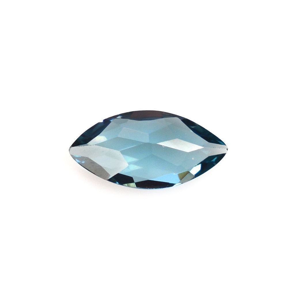 LONDON BLUE TOPAZ CUT MARQUISE 7X3.50MM 0.45 Cts.