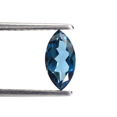 LONDON BLUE TOPAZ CUT MARQUISE 10X5MM 1.13 Cts.