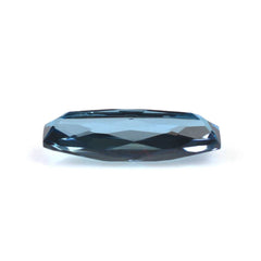 LONDON BLUE TOPAZ CHECKER CUT CUSHION 12.30X4.20MM 1.71 Cts.