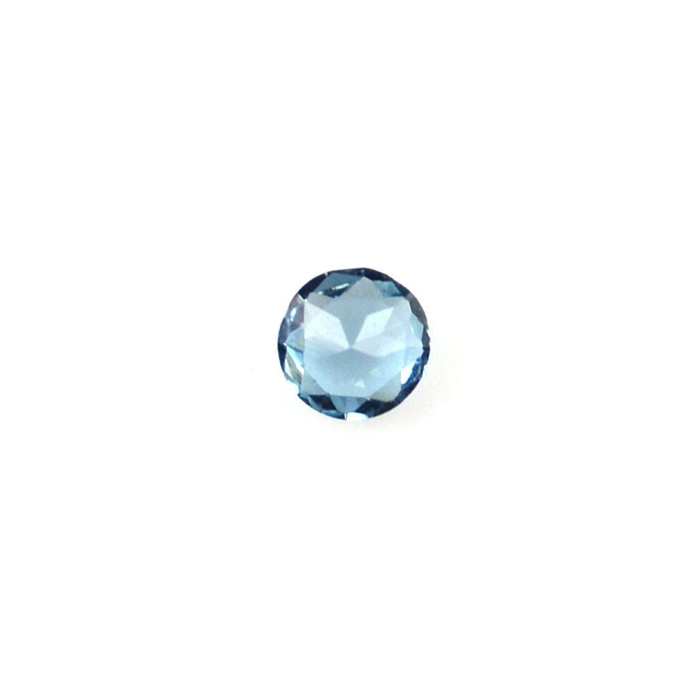 LONDON BLUE TOPAZ SPECIAL CUT ROUND (LITE) 2.50MM 0.06 Cts.