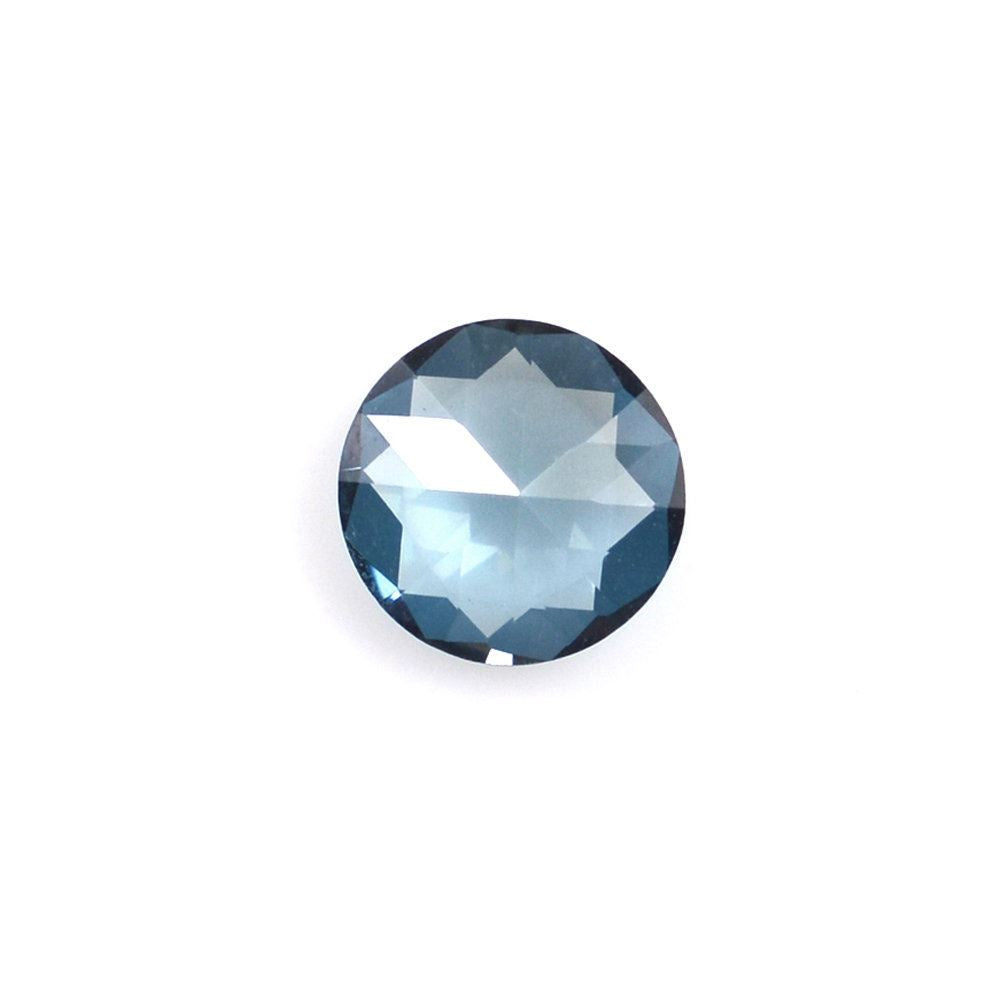 LONDON BLUE TOPAZ SPECIAL CUT ROUND (LITE) 4.75MM 0.42 Cts.