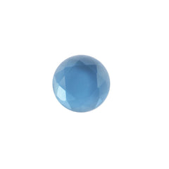 LONDON BLUE TOPAZ TABLE CUT ROUND CAB (LITE) 4MM 0.23 Cts.