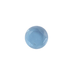 LONDON BLUE TOPAZ TABLE CUT ROUND CAB (LITE) 3MM 0.08 Cts.