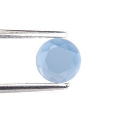 LONDON BLUE TOPAZ TABLE CUT ROUND CAB (LITE) 6.30MM 0.73 Cts.