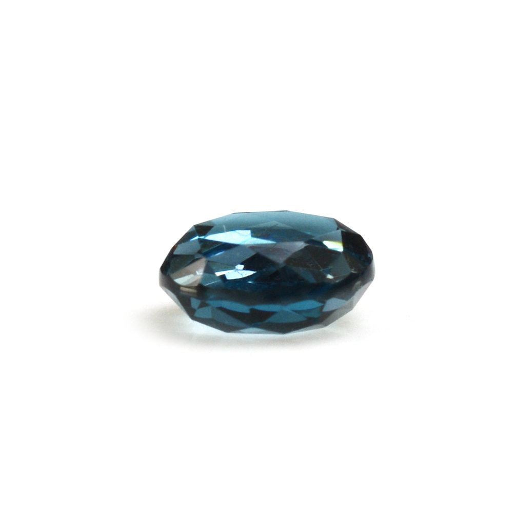 LONDON BLUE TOPAZ BOTH SIDE TABLE CUT ROUND (LITE) 6.50MM 1.35 Cts.
