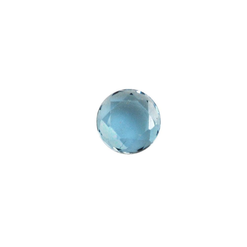 LONDON BLUE TOPAZ BOTH SIDE TABLE CUT ROUND (LITE) 3.25MM 0.27 Cts.