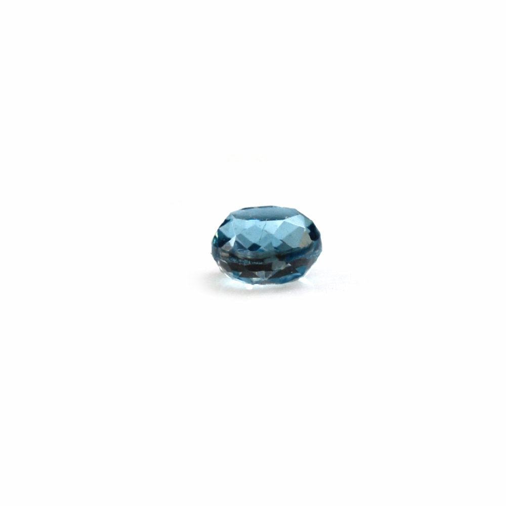 LONDON BLUE TOPAZ BOTH SIDE TABLE CUT ROUND (LITE) 3.25MM 0.27 Cts.