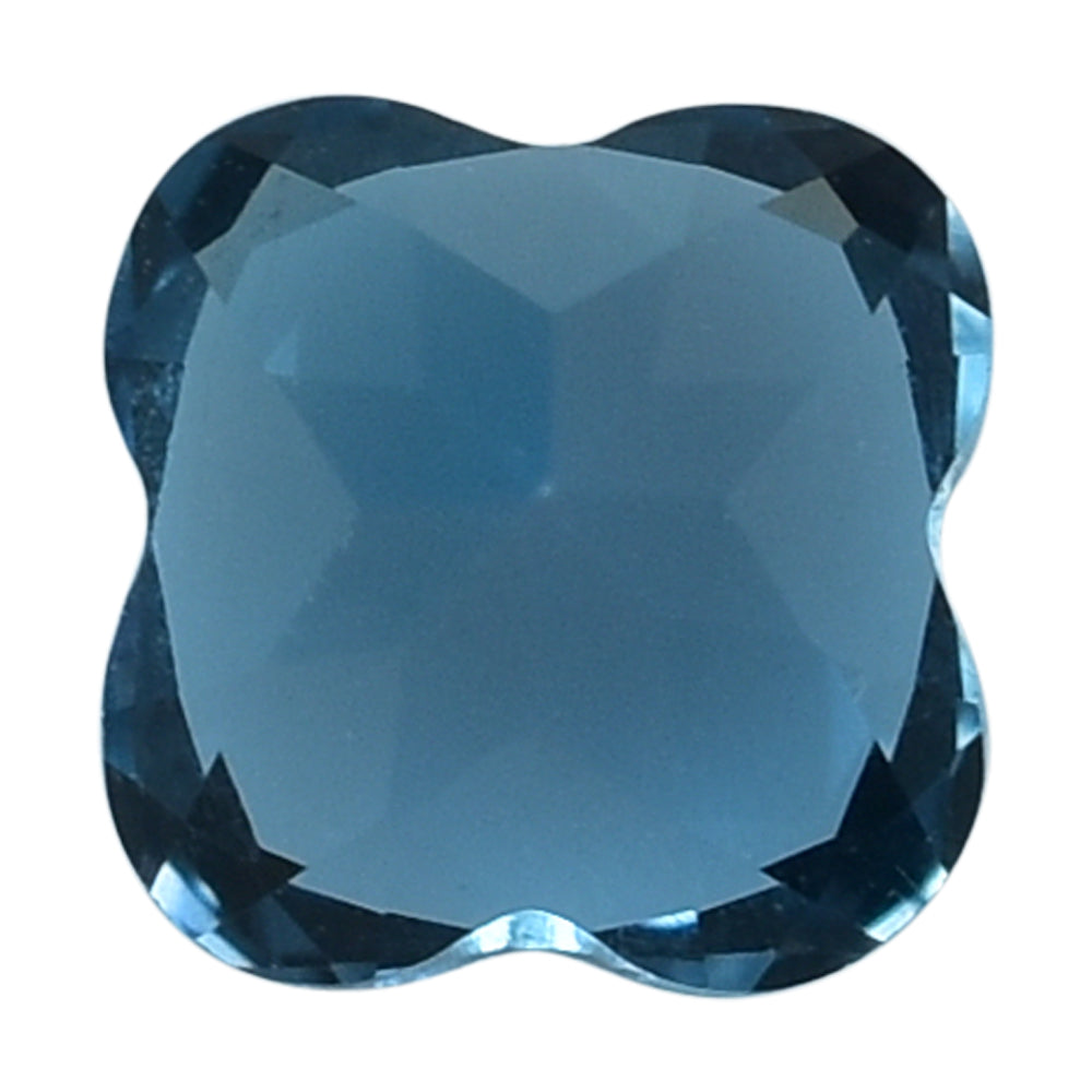 LONDON BLUE TOPAZ CUT CLOVER 4MM (THICKNESS:-3.00-3.40) 0.48 Cts.