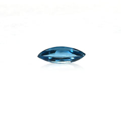 LONDON BLUE TOPAZ PLAIN MARQUISE CAB (BABY)(CLEAN) 11.00X4.00 MM 1.20 Cts.