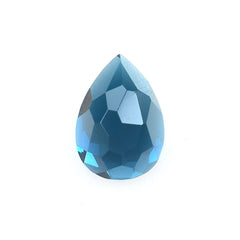 LONDON BLUE TOPAZ IRREGULAR CUT PEAR (NORMAL)(CLEAN) 7.00X5.00 MM 0.94 Cts.