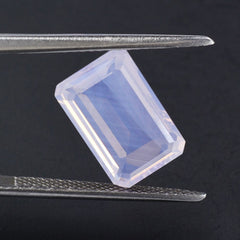 LAVENDER MOON QUARTZ CUT OCTAGON 12X8MM 3.33 Cts.