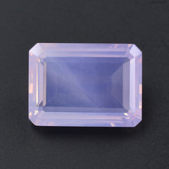 LAVENDER MOON QUARTZ CUT OCTAGON 15X11MM 7.90 Cts.