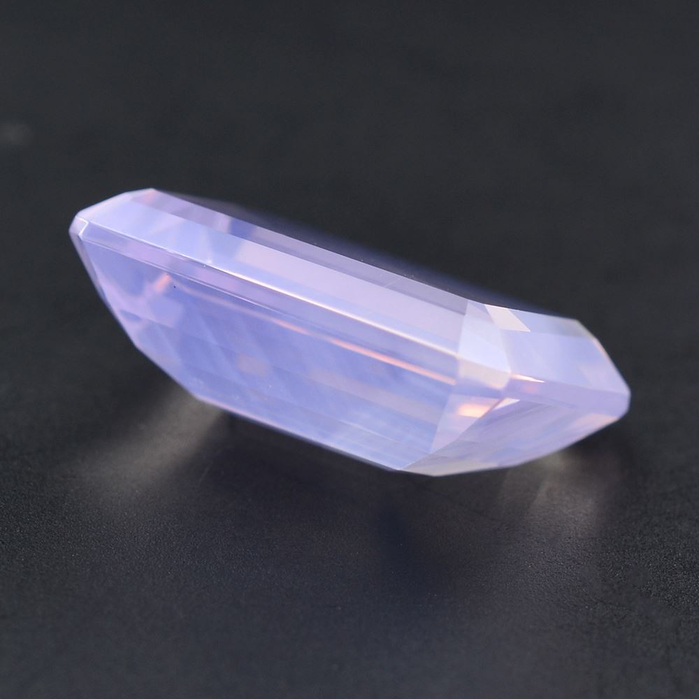 LAVENDER MOON QUARTZ CUT OCTAGON 15X11MM 7.90 Cts.