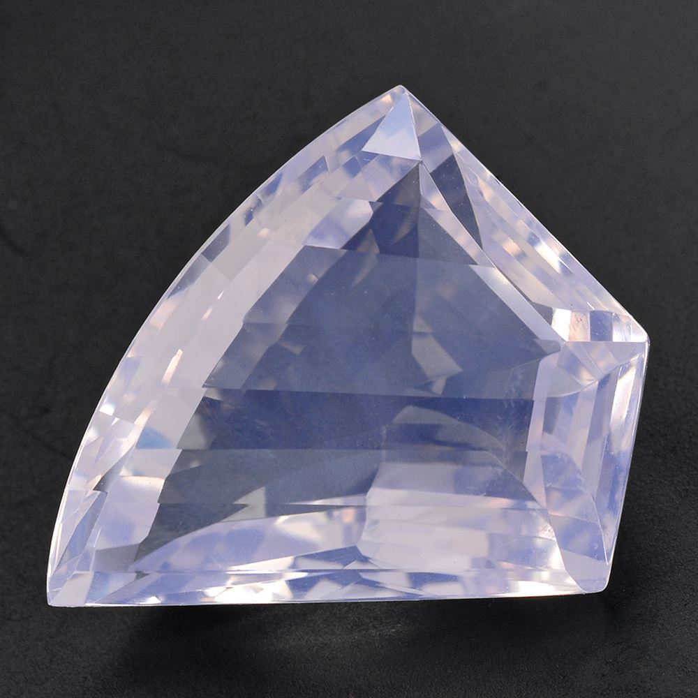 LAVENDER MOON QUARTZ CUT FANCY SHAPE 22X19MM 22.50 Cts.