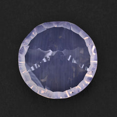 LAVENDER MOON QUARTZ CONCAVE SPLENDOR CUT ROUND 16MM 12.68 Cts.