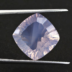 LAVENDER MOON QUARTZ CONCAVE CUT CUSHION 14MM 10.15 Cts.