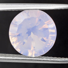 LAVENDER MOON QUARTZ CONCAVE SPLENDOR CUT ROUND 10MM 3.23 Cts.