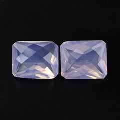 LAVENDER MOON QUARTZ SPECIAL CHECKER OCTAGON 12X10MM 5.23 Cts.