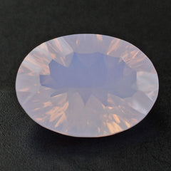 LAVENDER MOON QUARTZ CONCAVE OVAL 14X10MM 4.87 Cts.