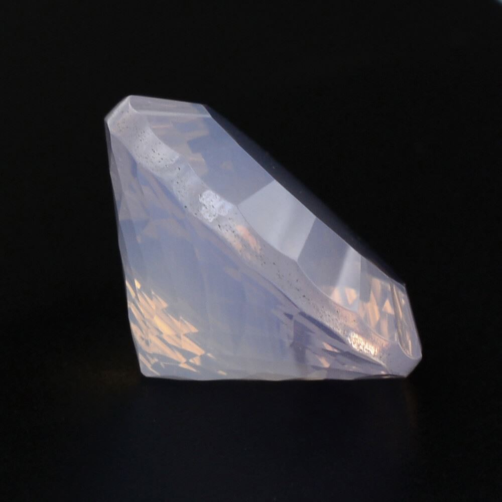 LAVENDER MOON QUARTZ NIRVANA CUT ROUND 14MM 8.43 Cts.