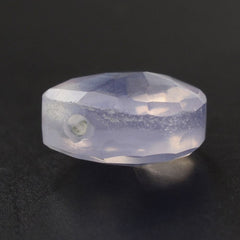 LAVENDER MOON QUARTZ ROSE CUT BRIOLETTE HEART 8MM 1.91 Cts.