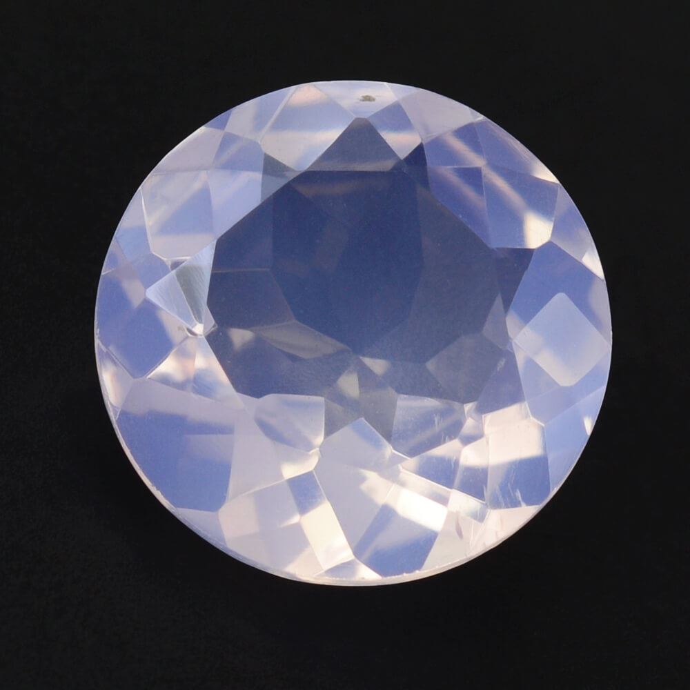 LAVENDER MOON QUARTZ CUT ROUND 13MM 6.28 Cts.