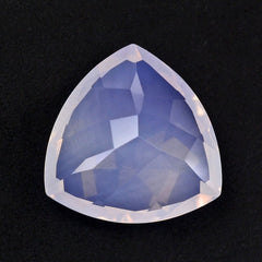 LAVENDER MOON QUARTZ CUT TRILLION 14MM 7.85 Cts.