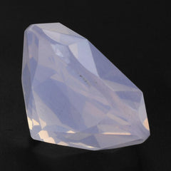 LAVENDER MOON QUARTZ PENTAGON ROUND WITH STAR CUT BACK 15MM 11.62 Cts.