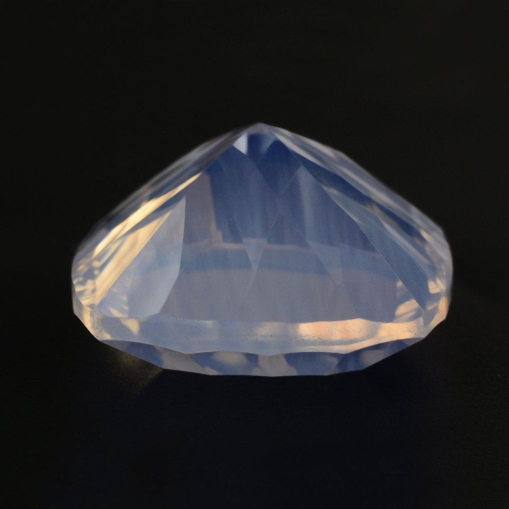 LAVENDER MOON QUARTZ CONCAVE CUT CUSHION 14MM 10.10 Cts.