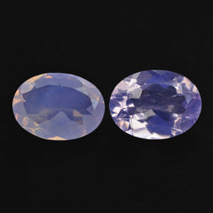 LAVENDER MOON QUARTZ CUT OVAL 16X12MM  7.65 Cts.