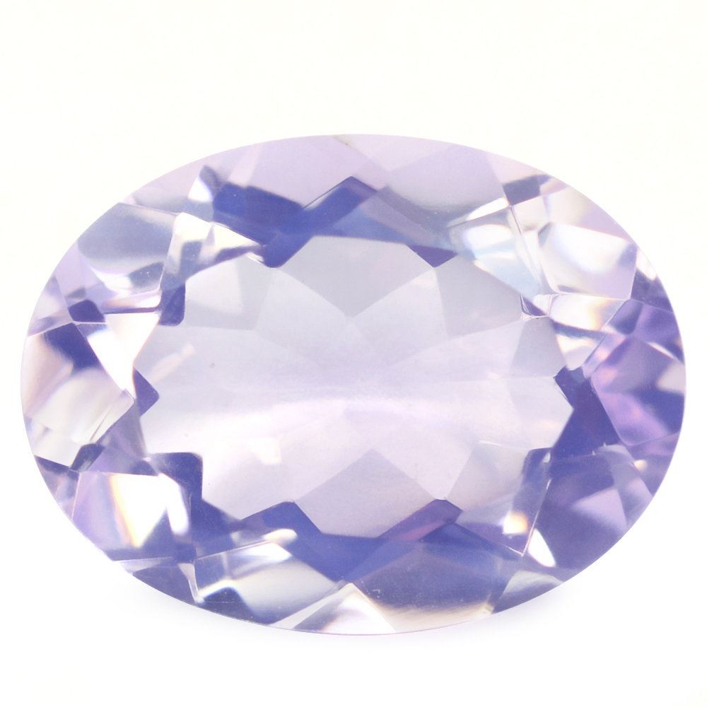 LAVENDER MOON QUARTZ CUT OVAL 16X12MM  7.65 Cts.