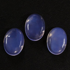 LAVENDER MOON QUARTZ OVAL CAB 14X10MM 5.03 Cts.