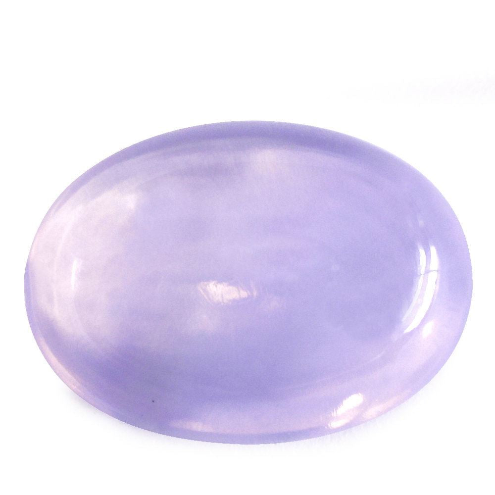 LAVENDER MOON QUARTZ OVAL CAB 14X10MM 5.03 Cts.