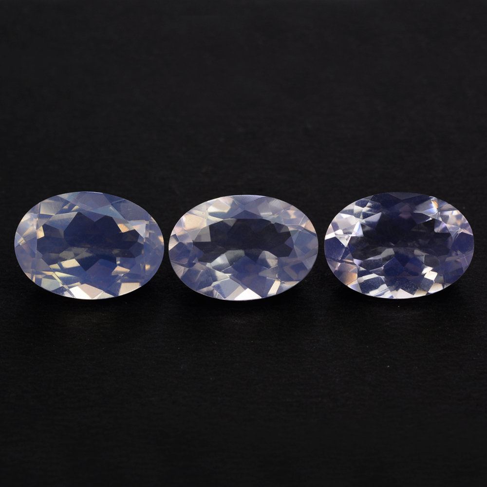 LAVENDER MOON QUARTZ CUT OVAL 14X10MM 5.19 Cts.