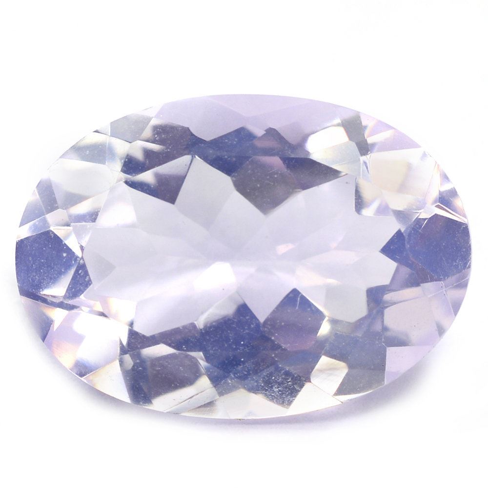 LAVENDER MOON QUARTZ CUT OVAL 14X10MM 5.19 Cts.