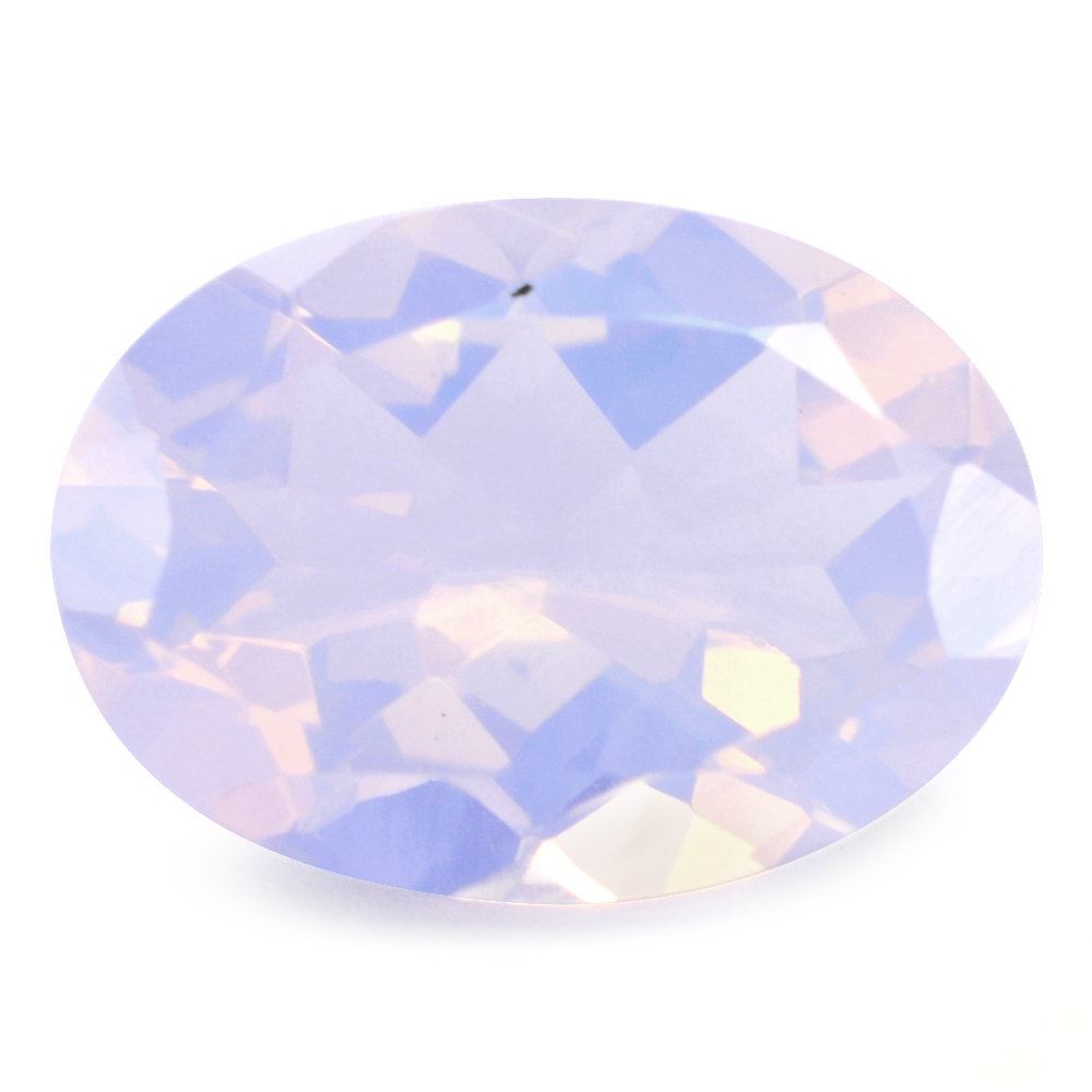 LAVENDER MOON QUARTZ CUT OVAL 14X10MM 5.06 Cts.