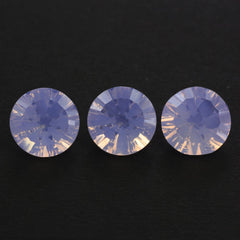 LAVENDER MOON QUARTZ CONCAVE SPLENDOR CUT ROUND (DES#76) 12MM 5.07 Cts.