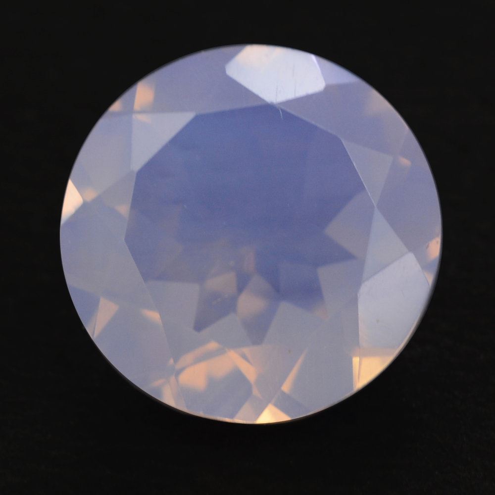 LAVENDER MOON QUARTZ CUT ROUND 11MM 4.15 Cts.