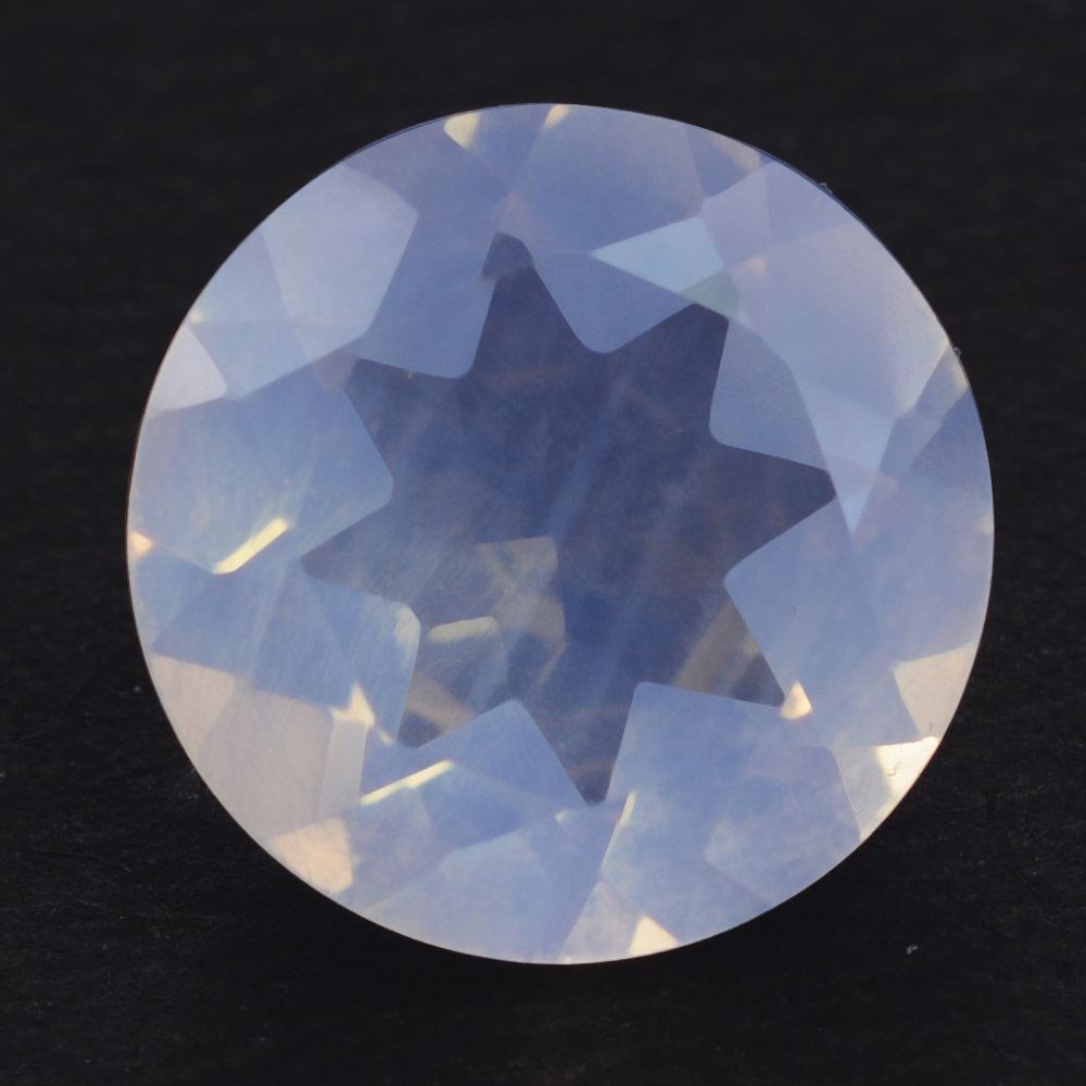 LAVENDER MOON QUARTZ CUT ROUND 10MM  2.71 Cts.