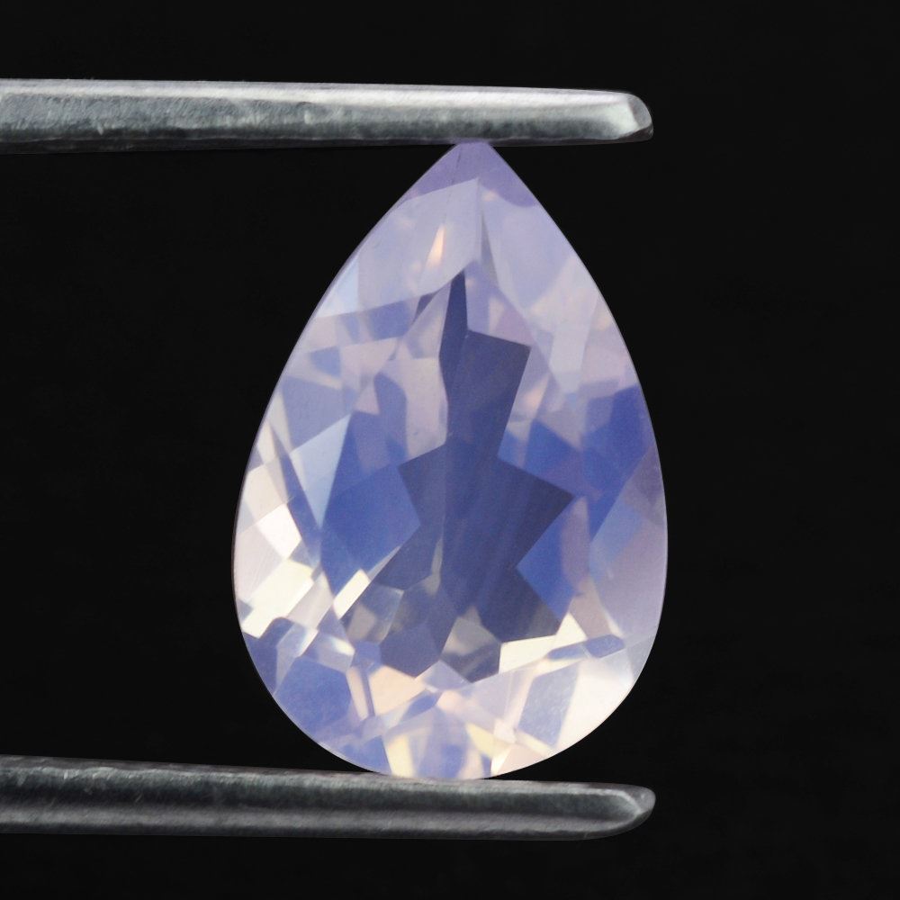 LAVENDER MOON QUARTZ CUT PEAR 12X8MM  2.59 Cts.