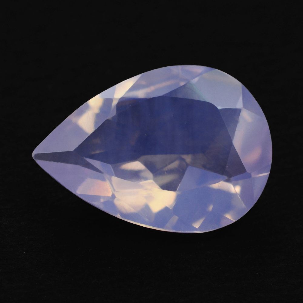 LAVENDER MOON QUARTZ CUT PEAR 14X10MM  3.50 Cts.