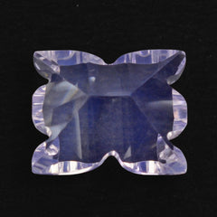 LAVENDER MOON QUARTZ CONCAVE BOW (DES#50) 11X9MM 3.8 Cts.