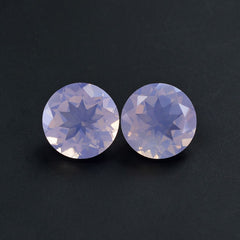 LAVENDER MOON QUARTZ CUT ROUND 11.00MM 4.34 Cts.