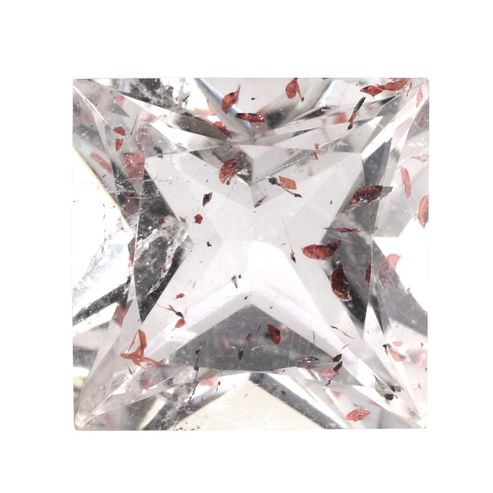 LEPIDOCHROSITE PRINCESS CUT SQUARE 12MM 7.73 Cts.