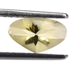 LEMON QUARTZ FANCY HEART (GREEN GOLD) 10X6MM 1.18 Cts.