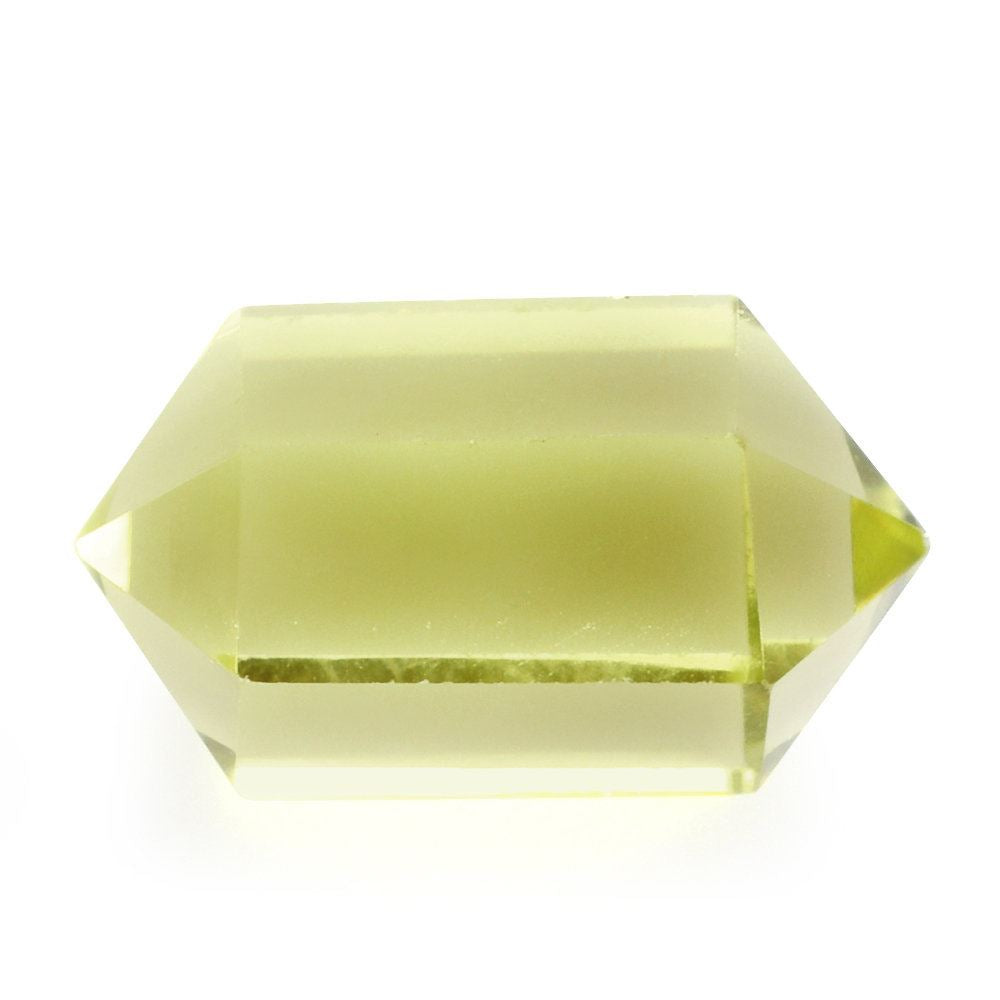 LEMON QUARTZ FANCY SHAPE (GREEN GOLD) 14.50X7MM 6.00 Cts.