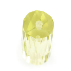 LEMON QUARTZ FANCY SHAPE (TWO HALF DRILL) (GREEN GOLD) 12X6MM 4.60 Cts.