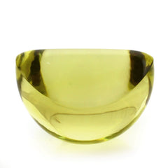 LEMON QUARTZ FANCY OVAL (GREEN GOLD) 14X13MM 13.35 Cts.