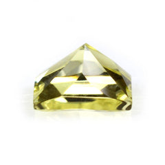 LEMON QUARTZ CONCAVE CUT SQUARE (GREEN GOLD) 6MM 0.90 Cts.